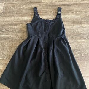 Black Button-Down Dress